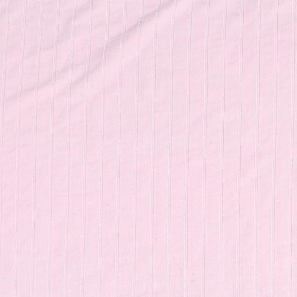 JEFF & CO Womens Pink   Basic T-Shirt Size 14