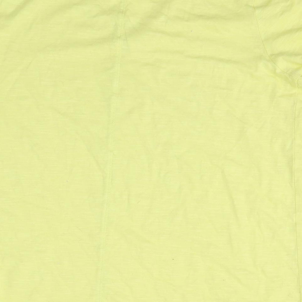 F&F Womens Yellow   Basic T-Shirt Size 12