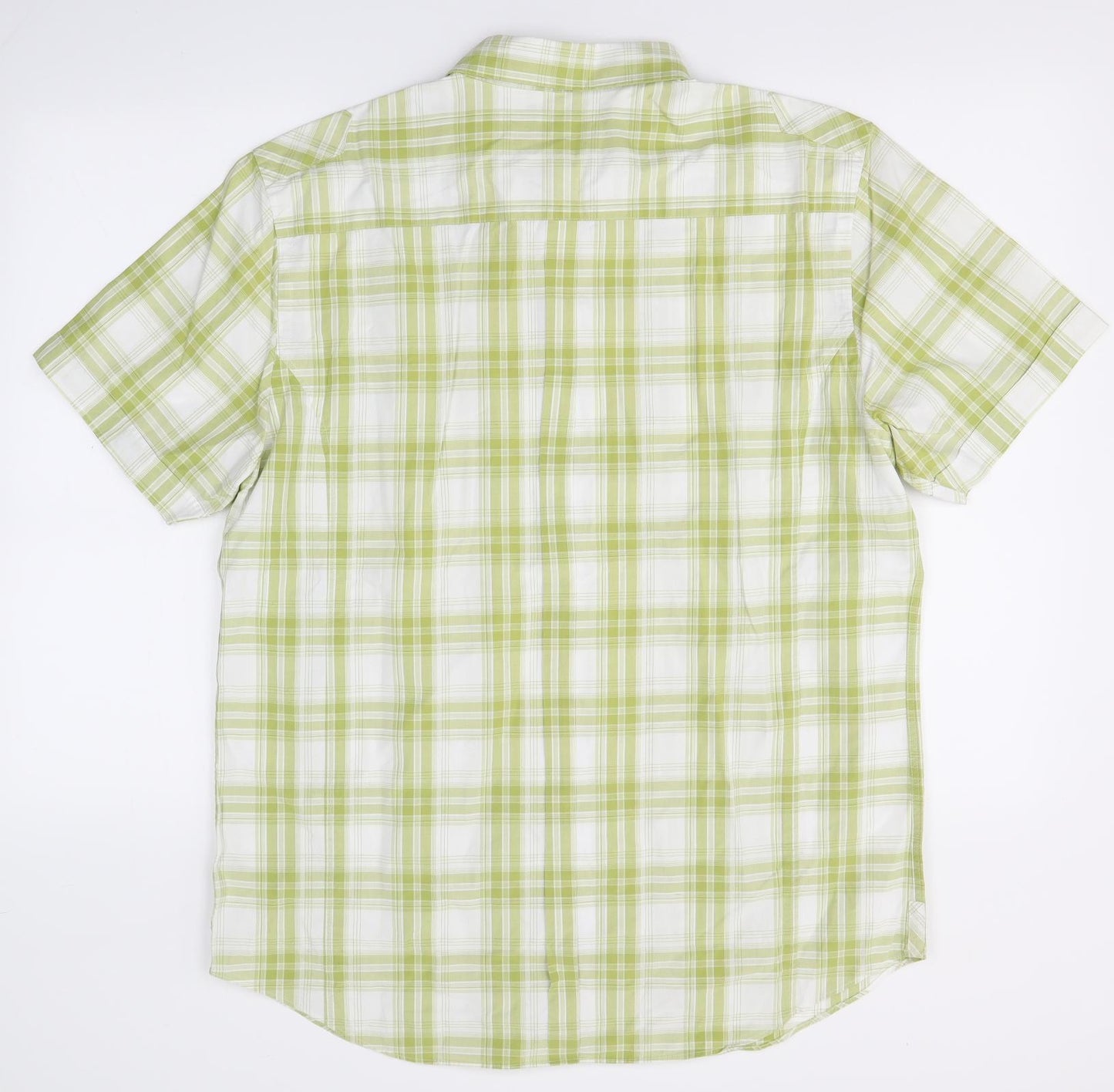 Jasper Conran Mens Green Check   Button-Up Size L