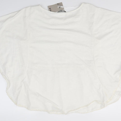 TU Womens White   Basic Blouse Size 14