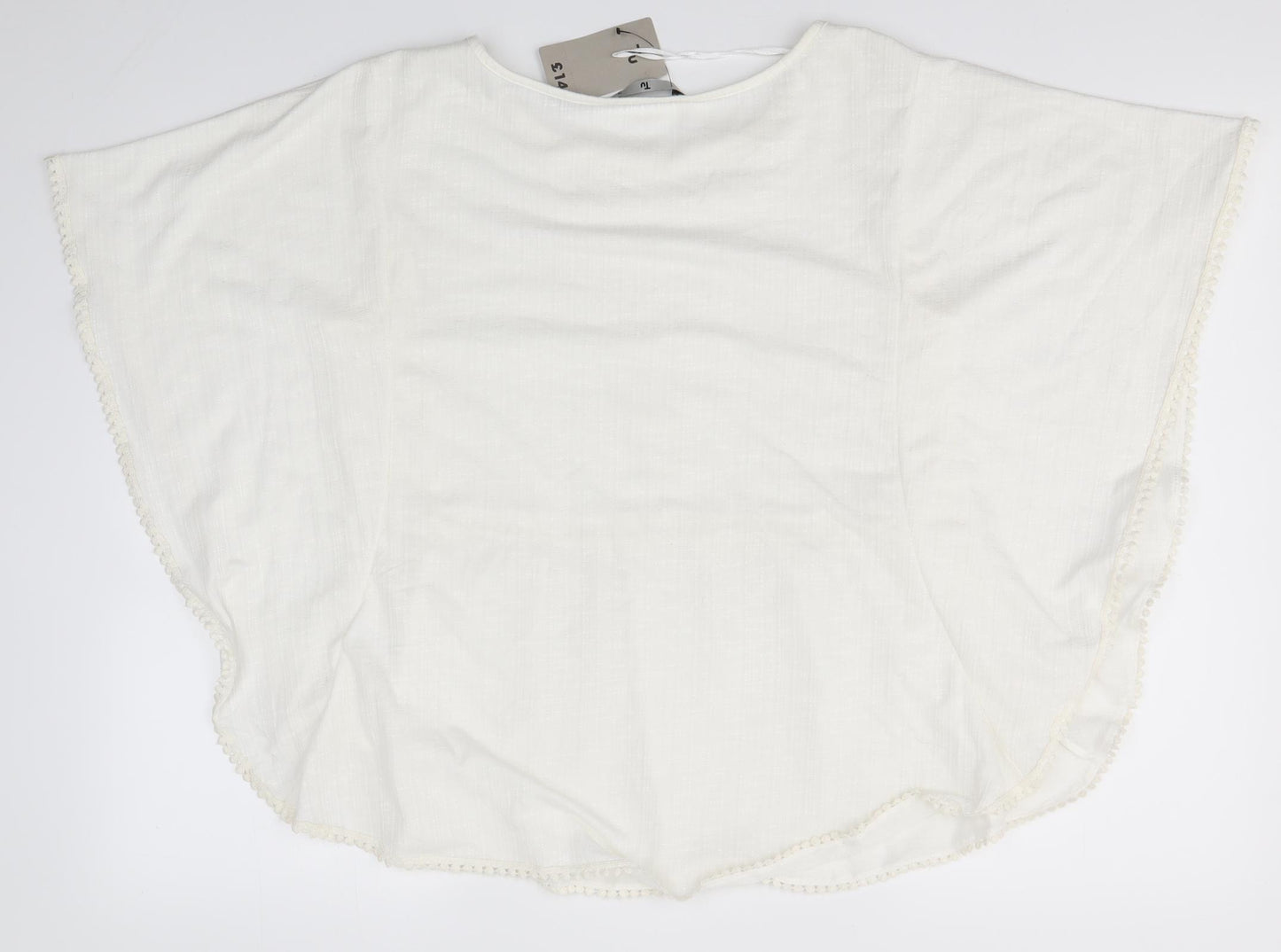 TU Womens White   Basic Blouse Size 14