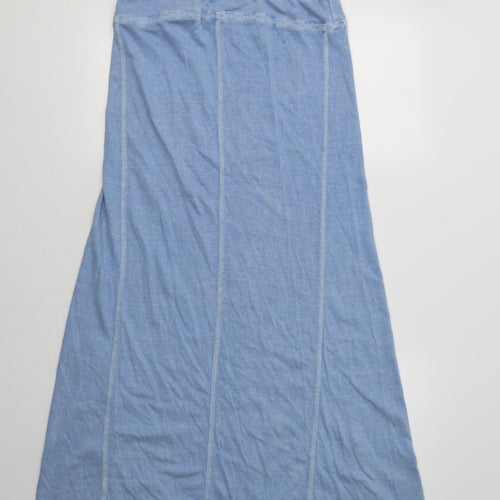 Poetry Womens Blue   A-Line Skirt Size 10