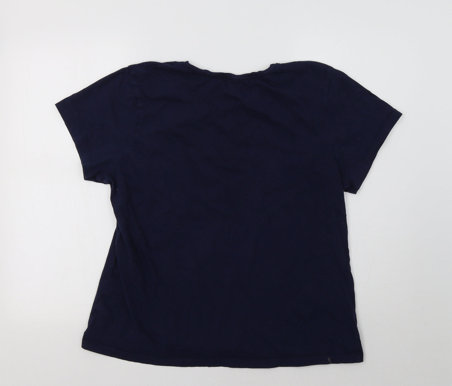 Primark Womens Blue   Basic T-Shirt Size L