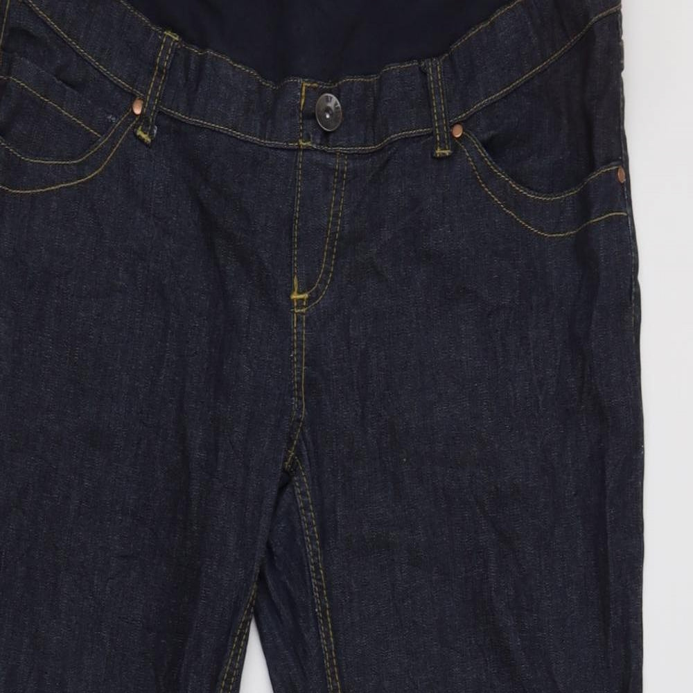Valja Womens Blue   Bootcut Jeans Size 20 L30 in - Maternity