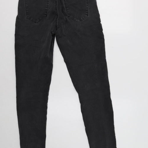 Zebra Womens Grey   Skinny Jeans Size 8 L29 in