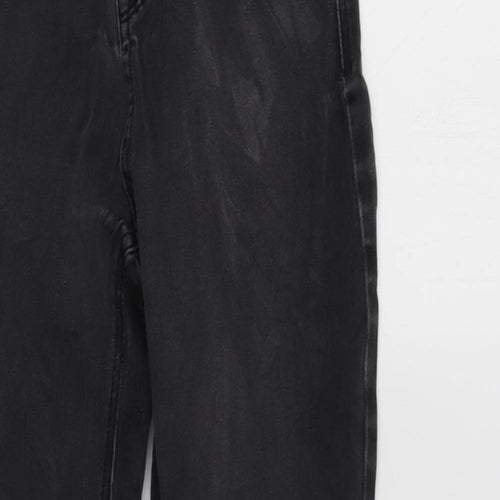 Zebra Womens Grey   Skinny Jeans Size 8 L29 in