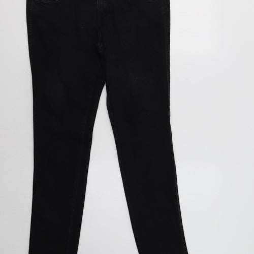 & Denim Womens Black   Skinny Jeans Size 10 L32 in