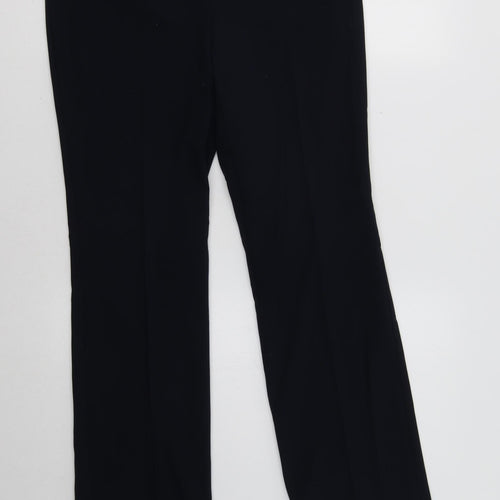 M&S Womens Blue   Dress Pants Trousers Size 10 L29 in