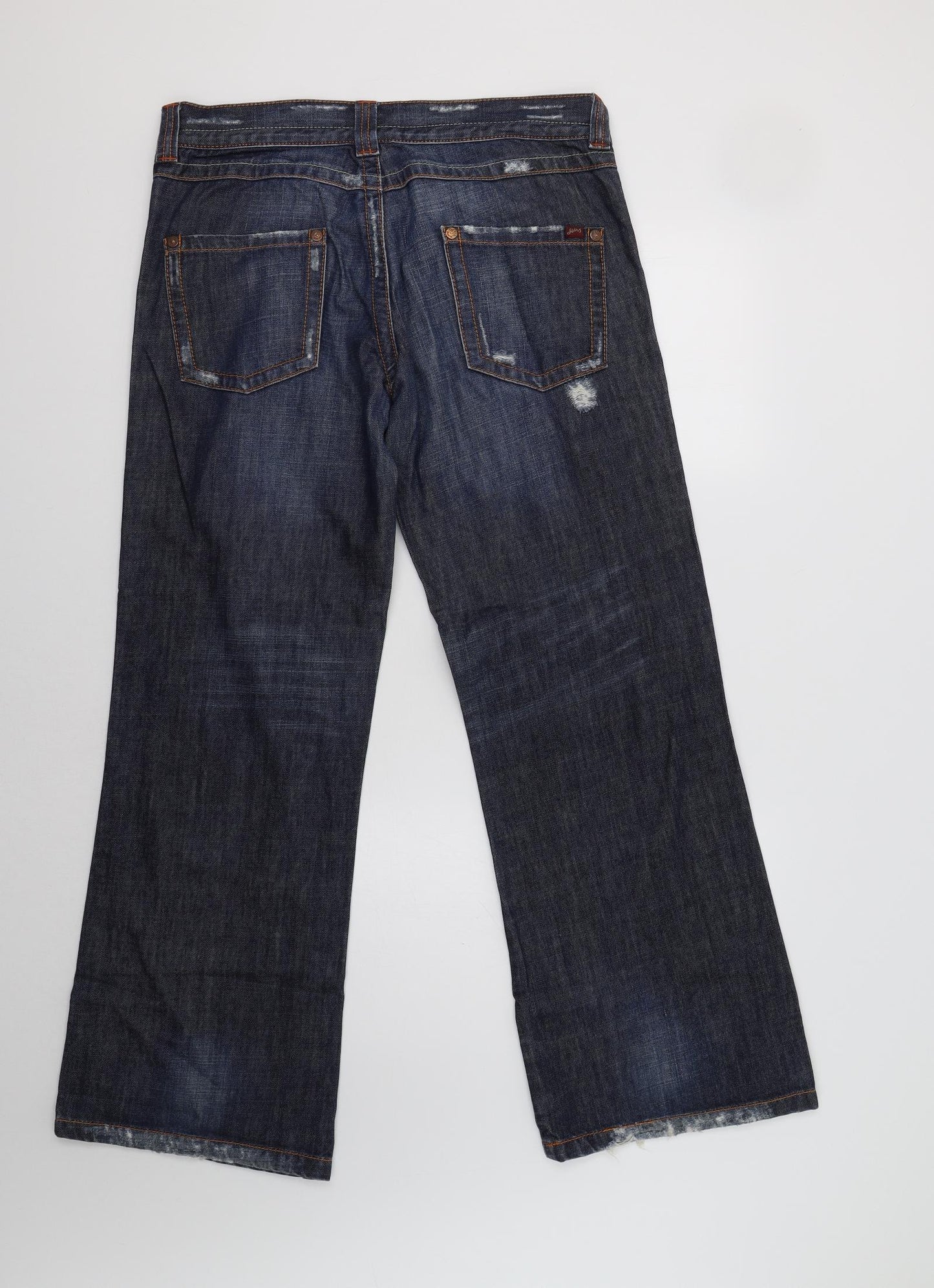 Oasis Womens Blue   Bootcut Jeans Size 14 L30 in