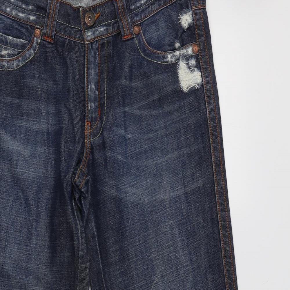 Oasis Womens Blue   Bootcut Jeans Size 14 L30 in