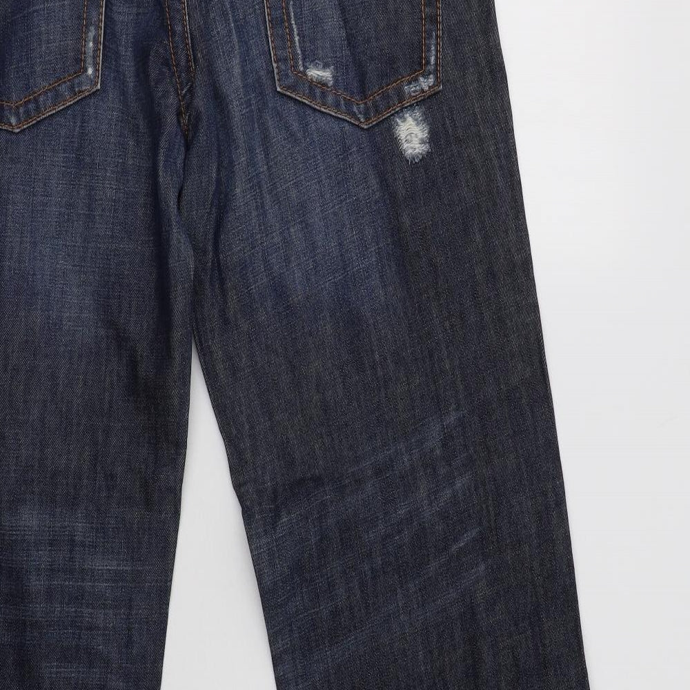 Oasis Womens Blue   Bootcut Jeans Size 14 L30 in
