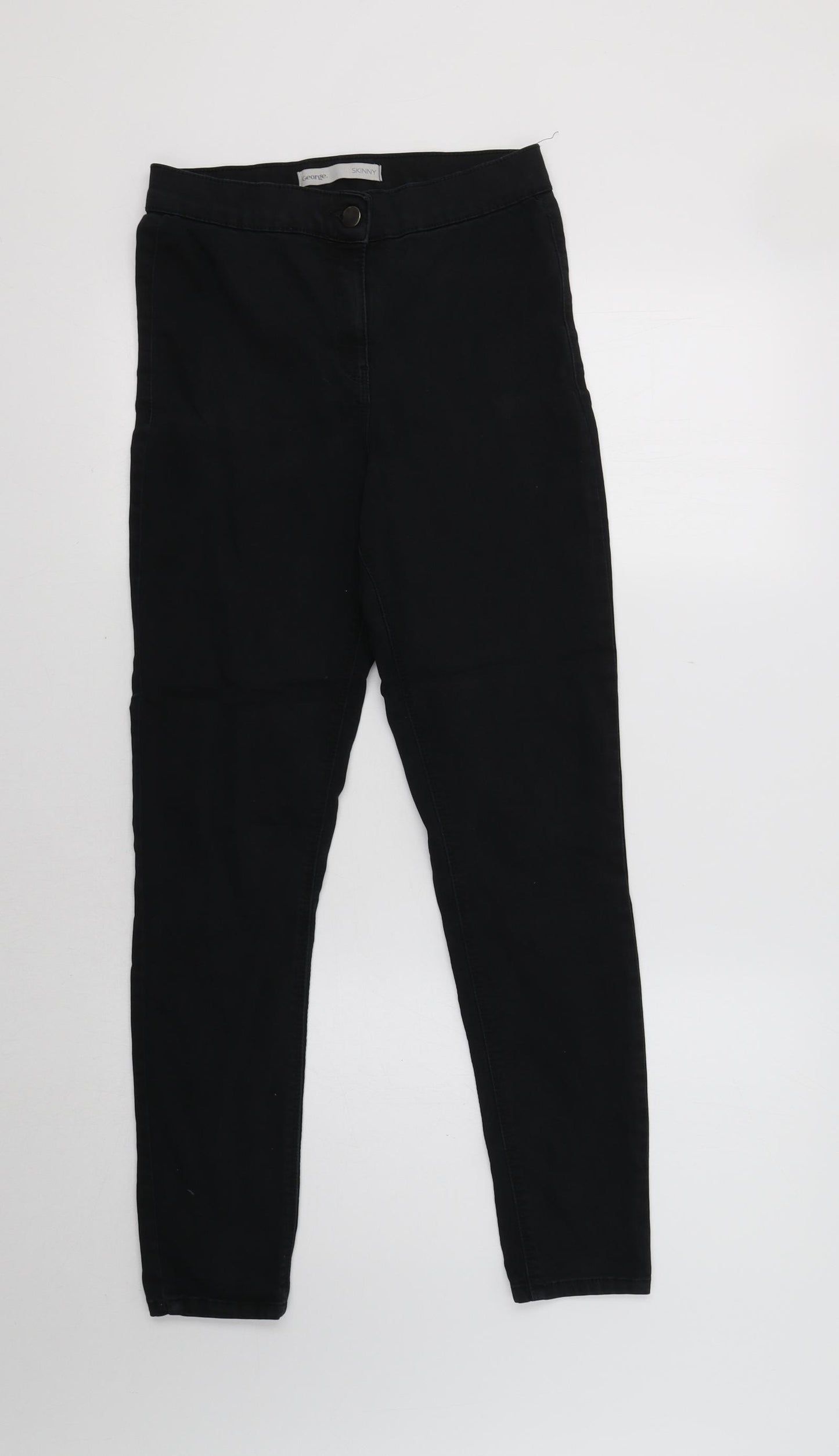 George Womens Black   Skinny Jeans Size 10 L28 in