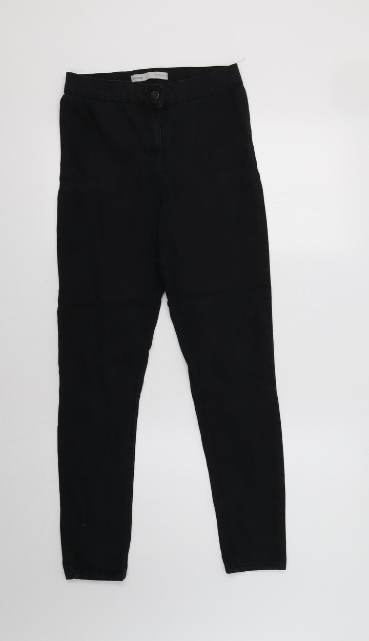 George Womens Black   Skinny Jeans Size 10 L28 in