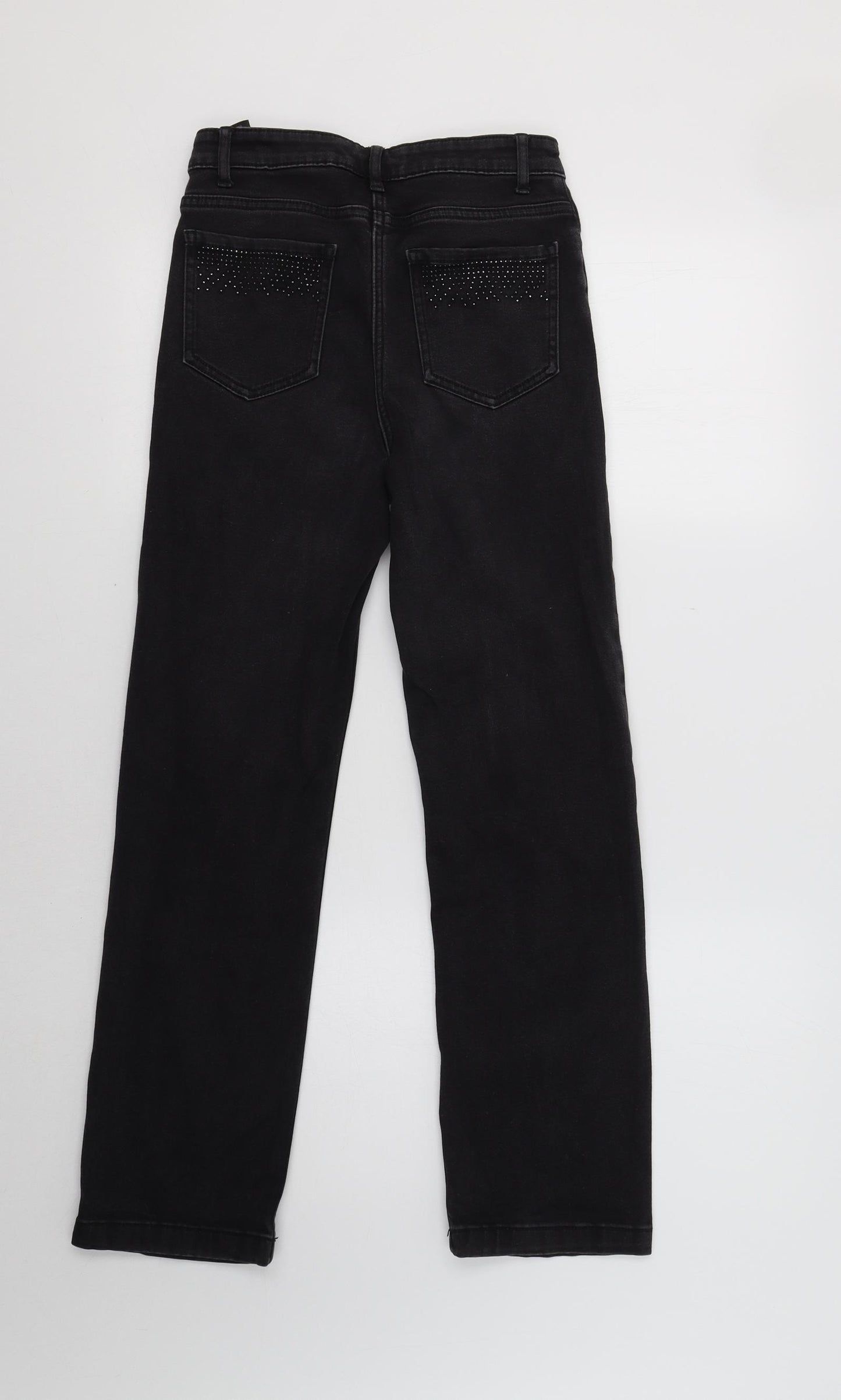 M&S Womens Grey   Skinny Jeans Size 8 L27 in