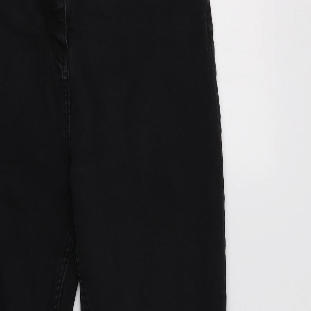 Matalan Womens Black   Jegging Jeans Size 16 L29 in