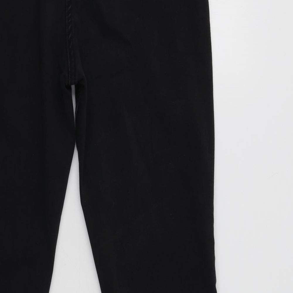Matalan Womens Black   Jegging Jeans Size 16 L29 in