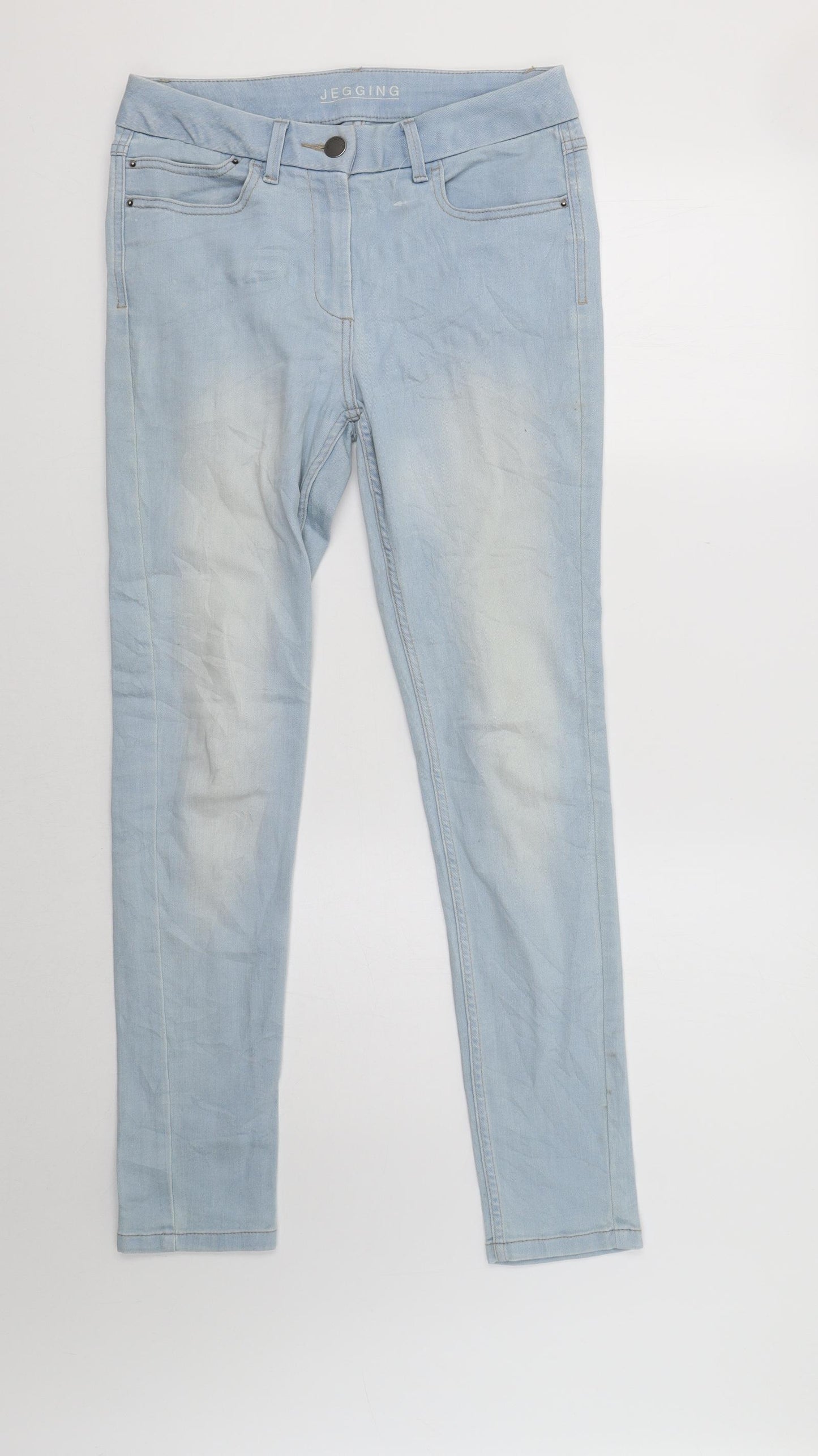 M&S Womens Blue   Jegging Jeans Size 10 L31 in