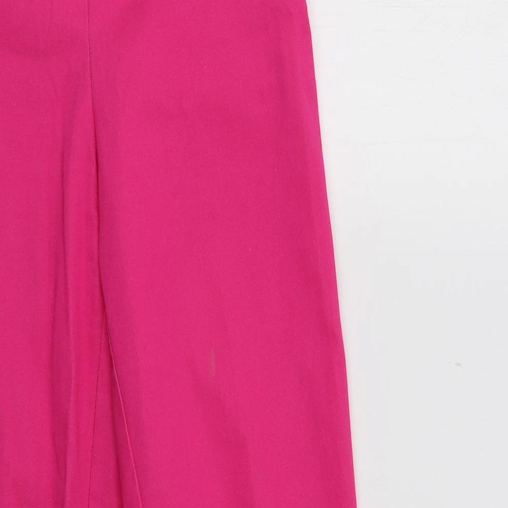 H&M Womens Pink   Chino Trousers Size 6 L27 in