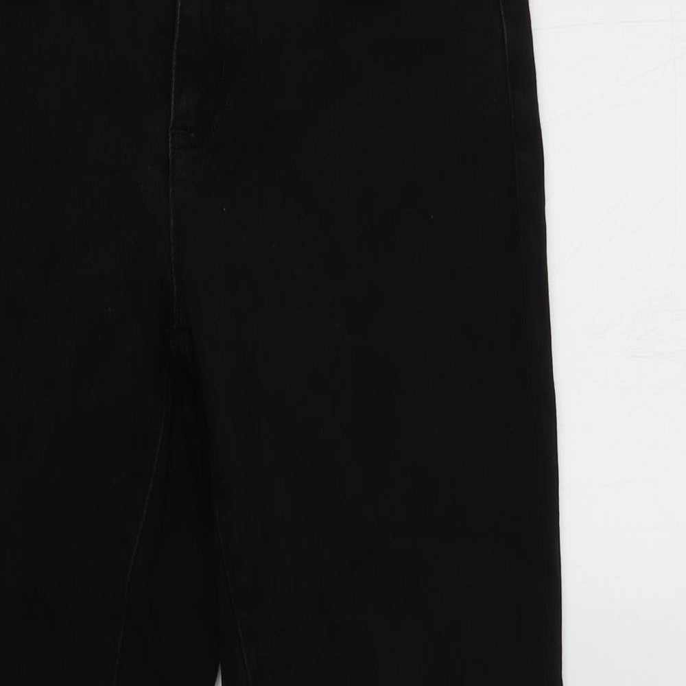 Lands' End Womens Black   Skinny Jeans Size 8 L27 in
