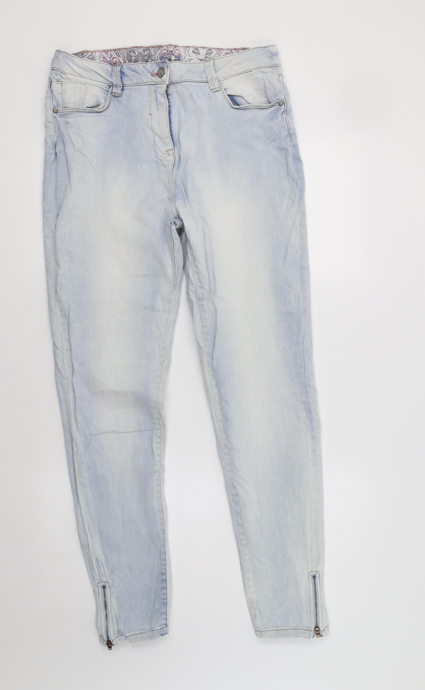 Matalan Womens Blue   Skinny Jeans Size 12 L30 in