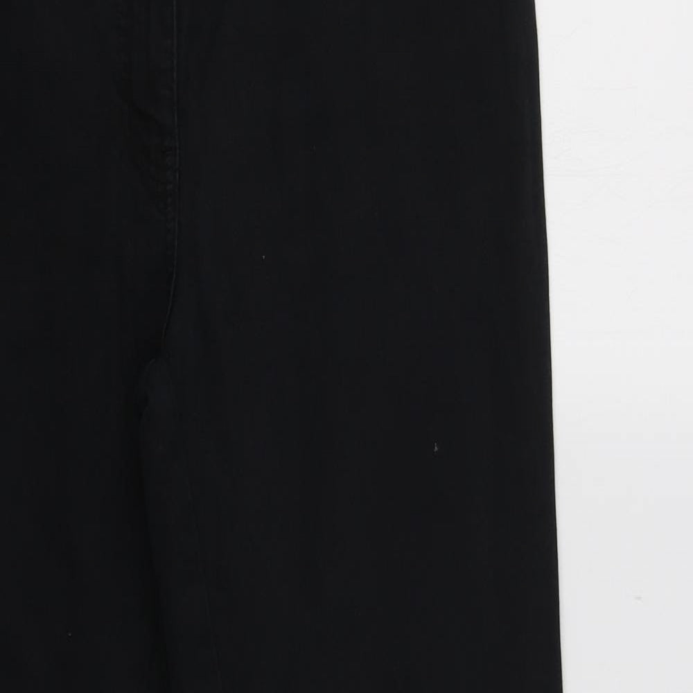 Papaya Womens Black   Bootcut Jeans Size 14 L28 in