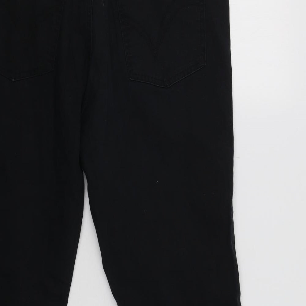 Papaya Womens Black   Bootcut Jeans Size 14 L28 in