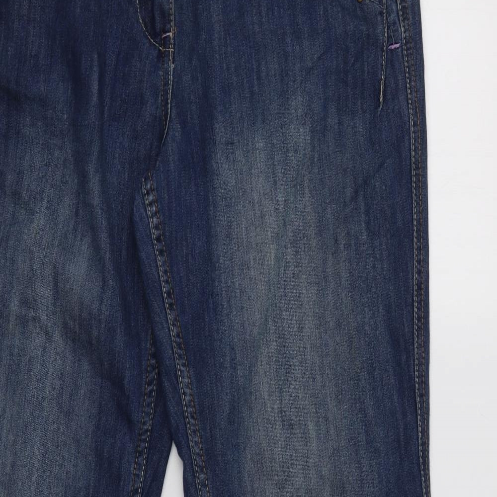 George Womens Blue   Bootcut Jeans Size 14 L32 in