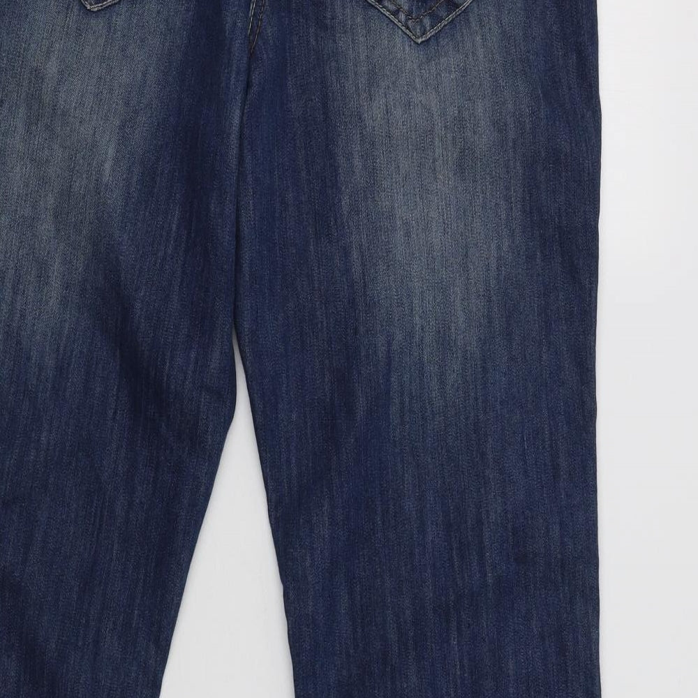 George Womens Blue   Bootcut Jeans Size 14 L32 in