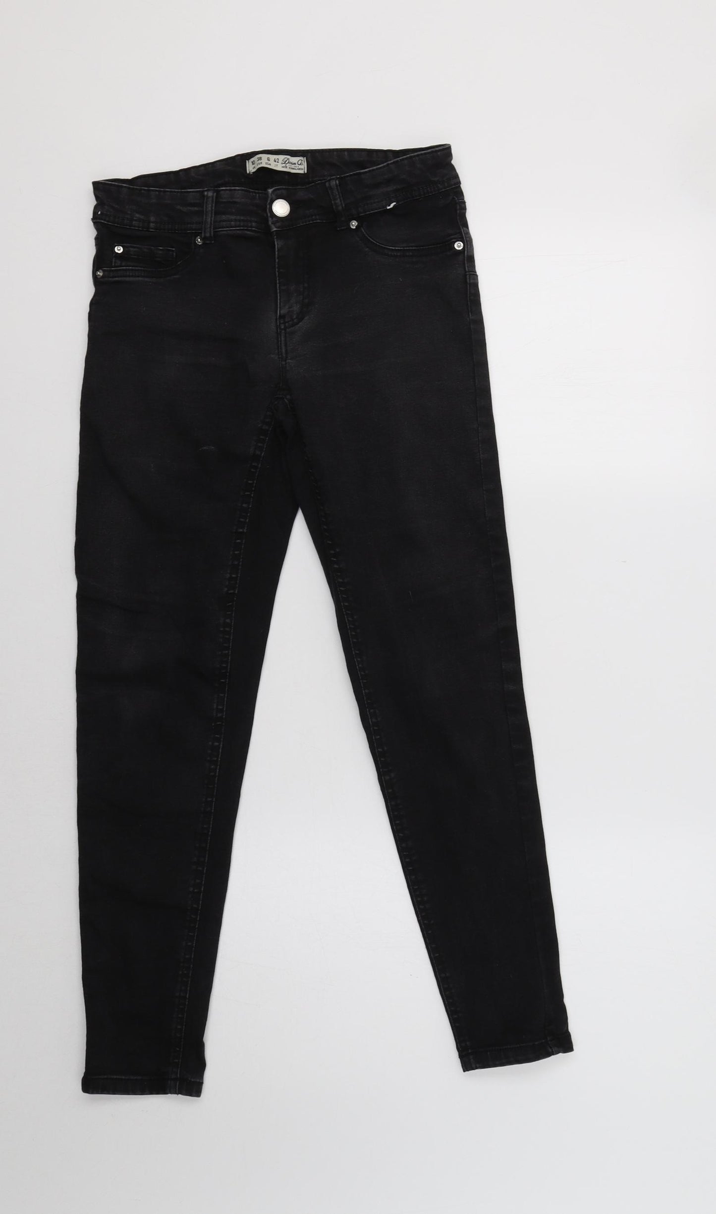 Primark Womens Black   Skinny Jeans Size 10 L26 in