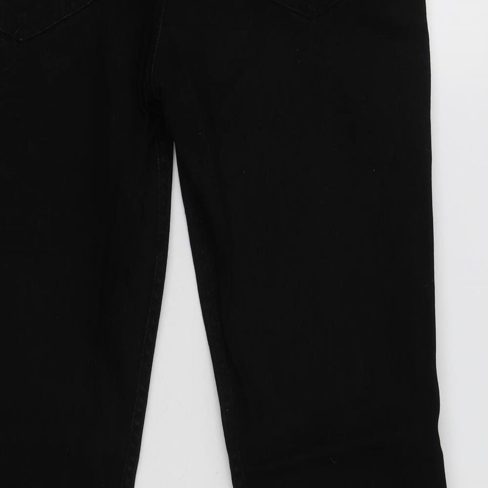 H&M Mens Black   Straight Jeans Size 34 L31 in