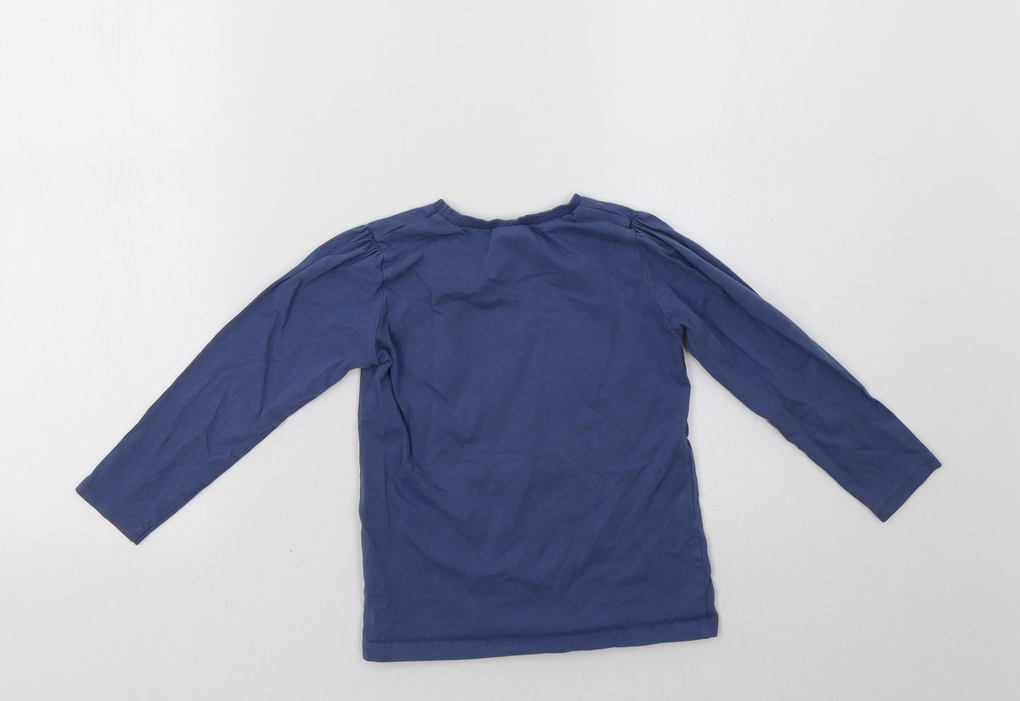 George Girls Blue   Basic T-Shirt Size 3-4 Years  - Peppa Pig