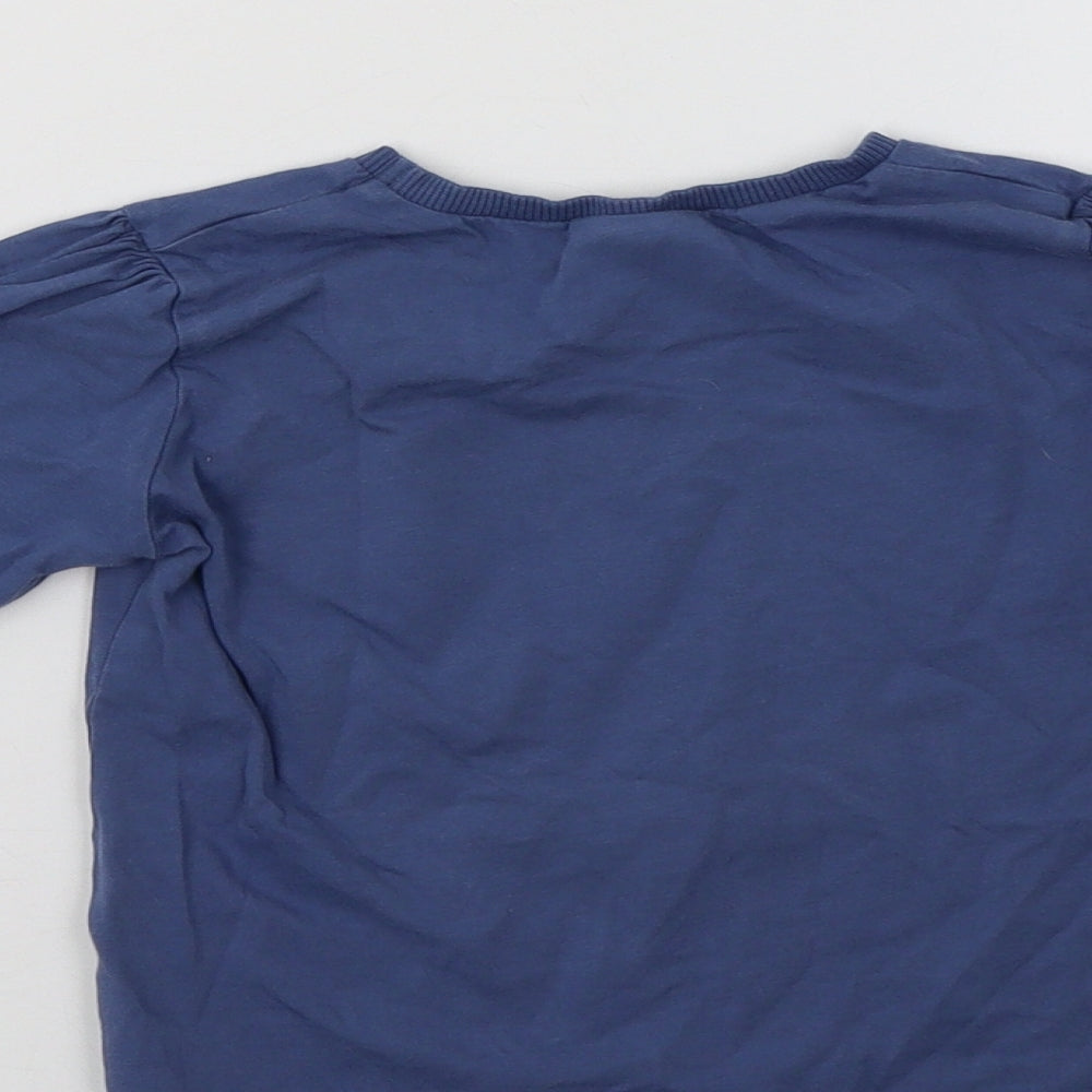 George Girls Blue   Basic T-Shirt Size 3-4 Years  - Peppa Pig