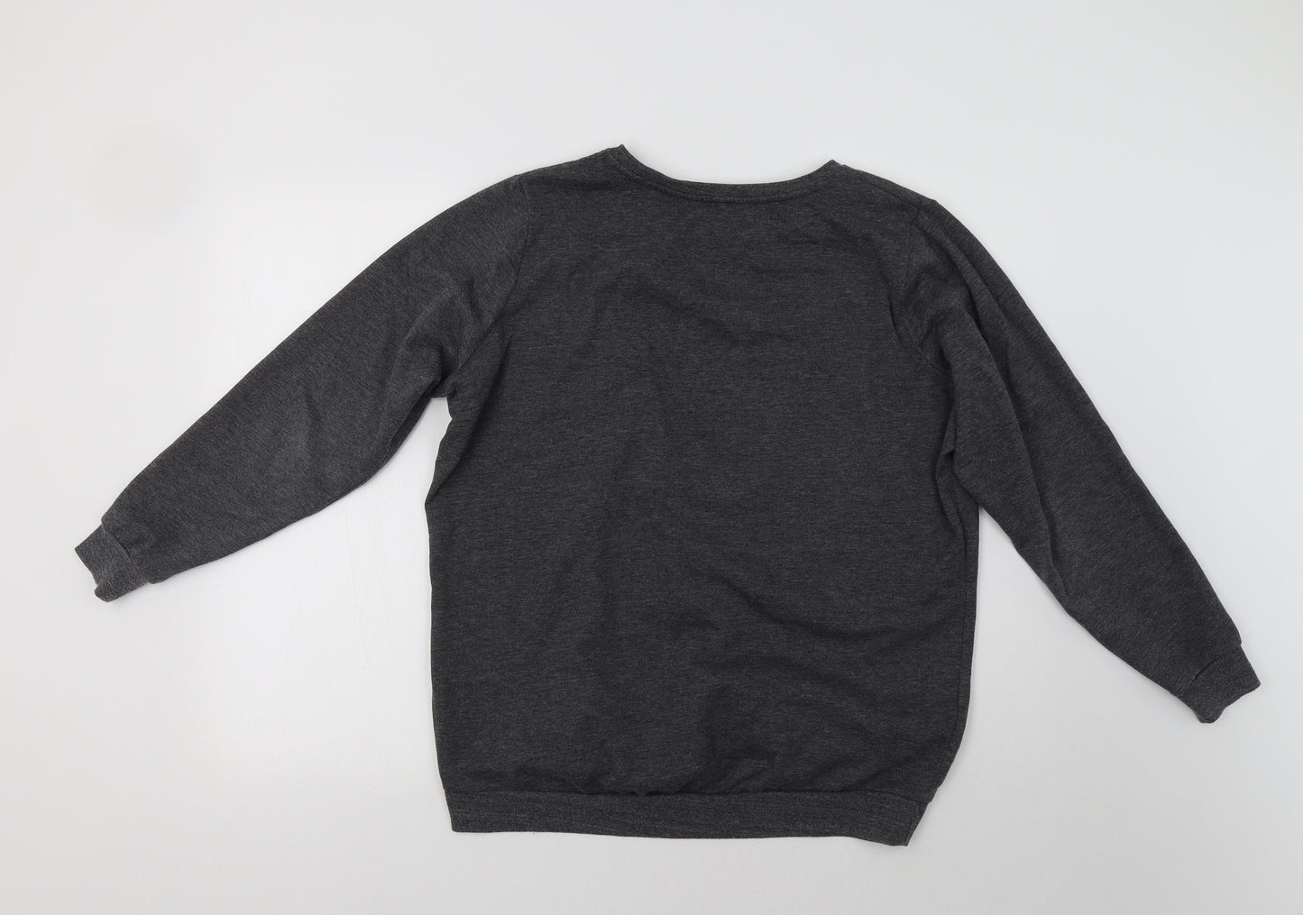 George Womens Grey   Pullover Sweatshirt Size 12  - Moon & Stars