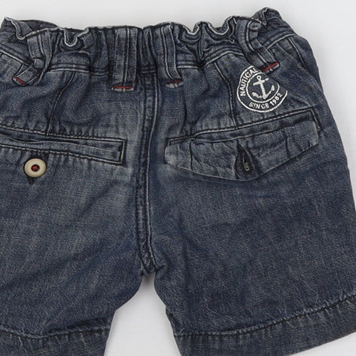 NEXT Boys Blue   Cargo Shorts Size 3 Years