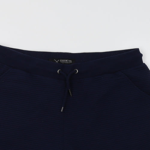 Threadbare Mens Blue   Sweat Shorts Size M