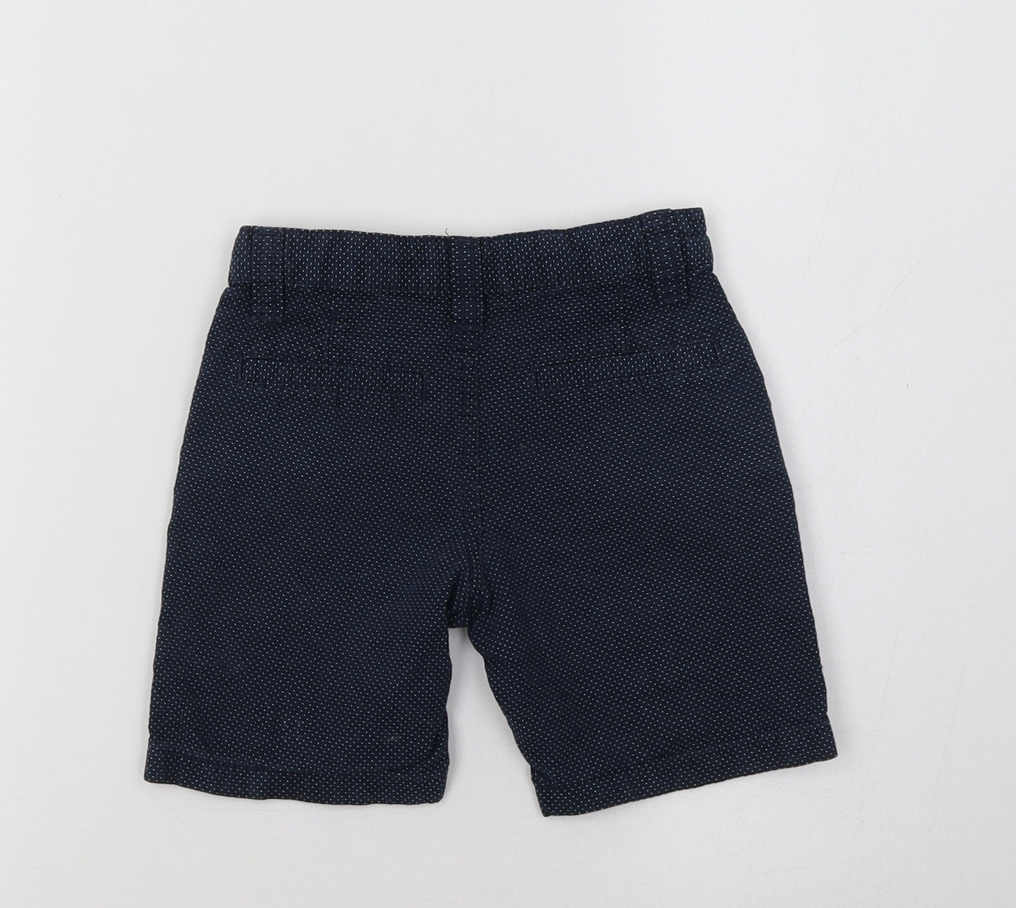 Primark Boys Blue Polka Dot  Chino Shorts Size 2-3 Years
