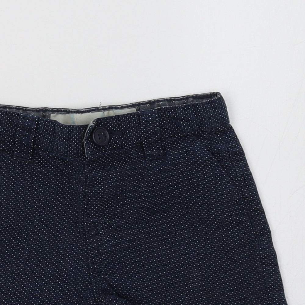 Primark Boys Blue Polka Dot  Chino Shorts Size 2-3 Years