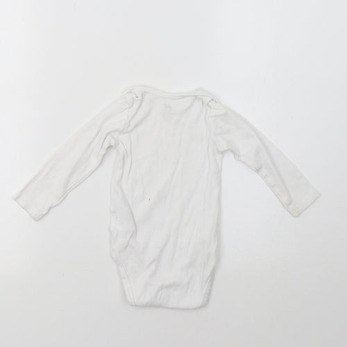 H&M Baby White   Romper One-Piece Size 9-12 Months