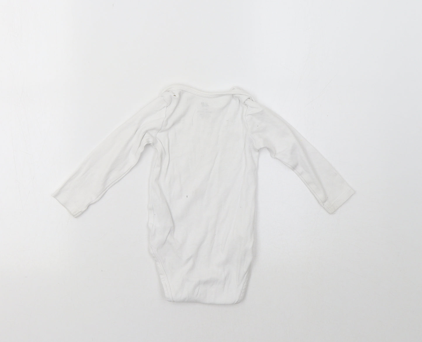 H&M Baby White   Romper One-Piece Size 9-12 Months