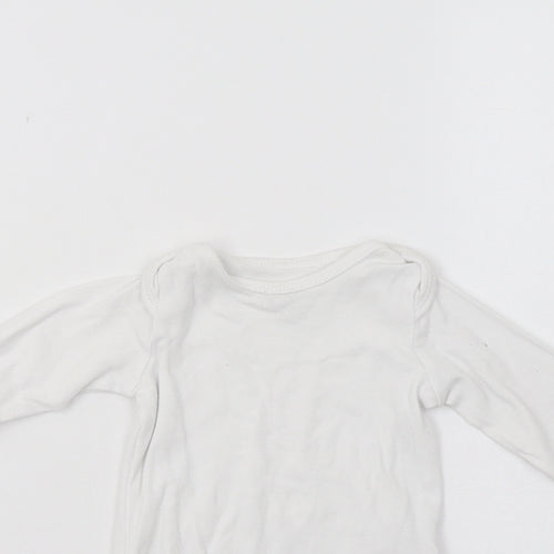 H&M Baby White   Romper One-Piece Size 9-12 Months