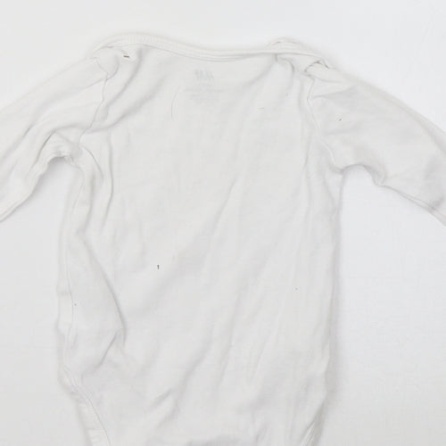 H&M Baby White   Romper One-Piece Size 9-12 Months
