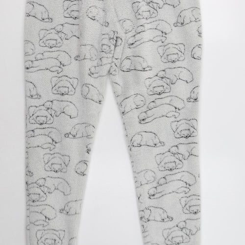 TU Womens Grey    Pyjama Pants Size 12  - Polar Bear Print