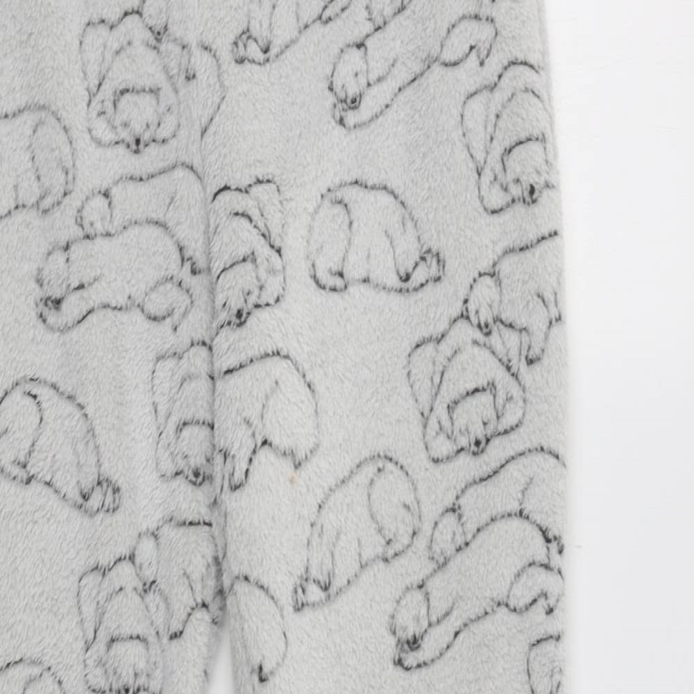 TU Womens Grey    Pyjama Pants Size 12  - Polar Bear Print