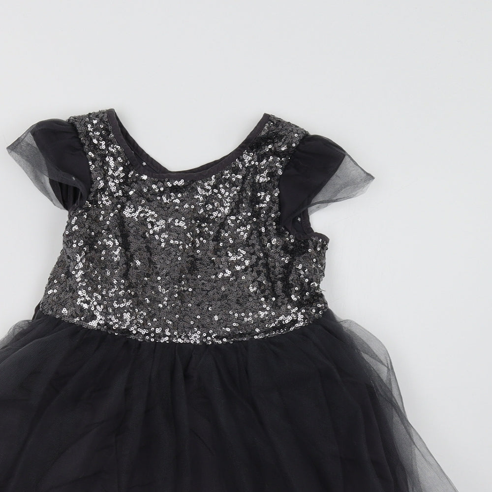 Vertbaudet Girls Grey   Ball Gown  Size 6 Years