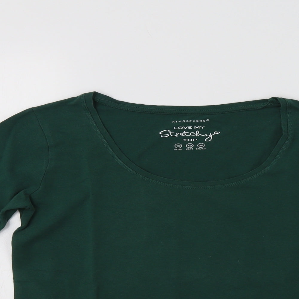 Primark Womens Green   Basic T-Shirt Size 12