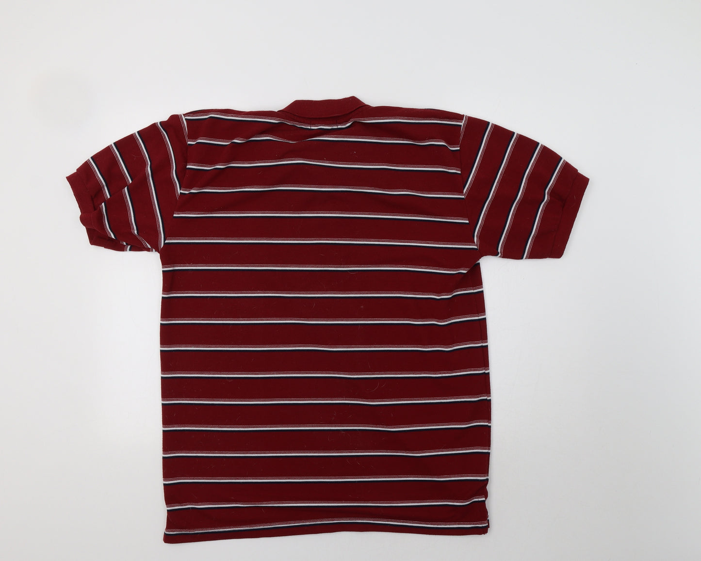 Ping Mens Red Striped   Polo Size L