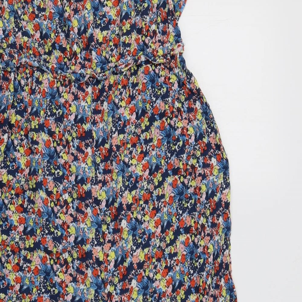 NEXT Womens Multicoloured Floral  Jumpsuit One-Piece Size 16