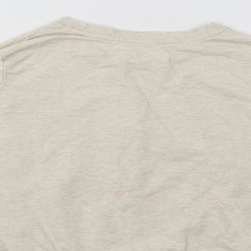 George Girls Beige   Pullover Sweatshirt Size 6-7 Years  - Lace Detail