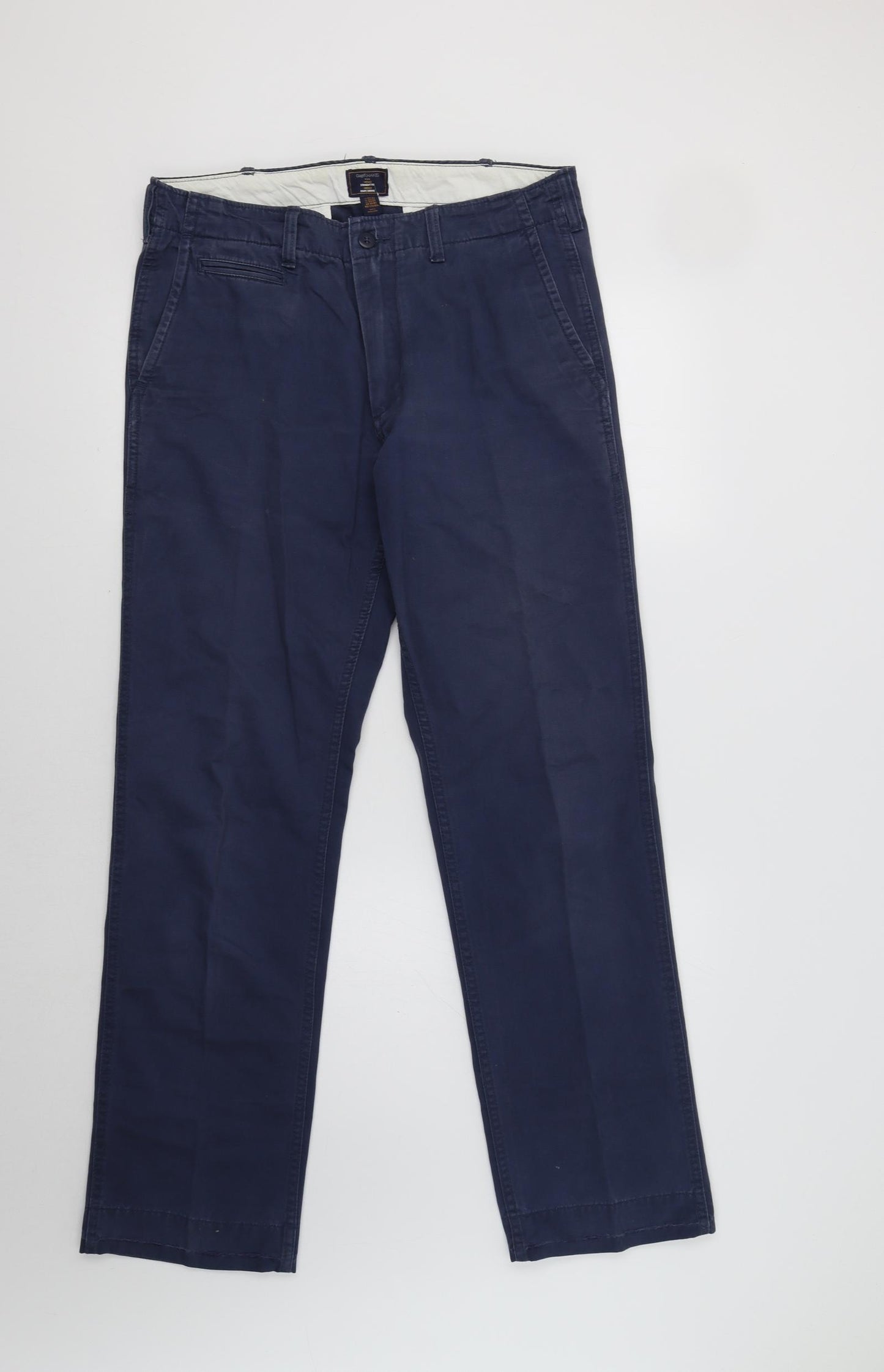 Gap Mens Blue   Chino Trousers Size 32 L33 in
