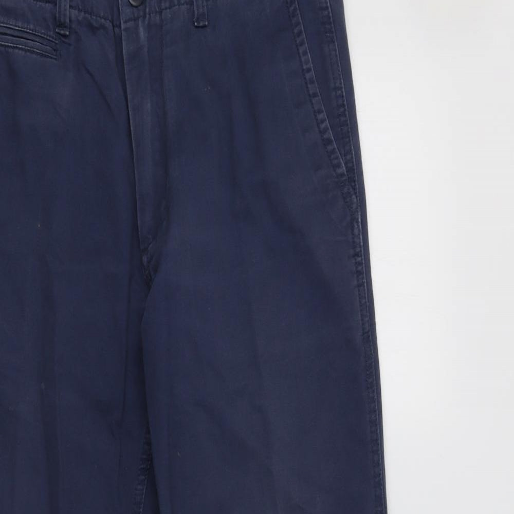 Gap Mens Blue   Chino Trousers Size 32 L33 in